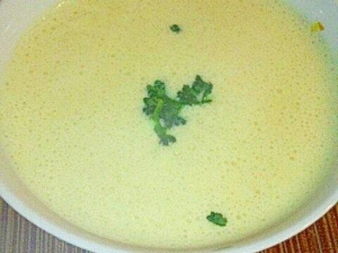 超簡単！ポタージュ豆乳スープ